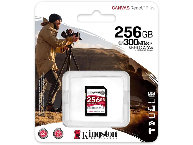 Canvas React Plus SDXC UHS-II 256GB