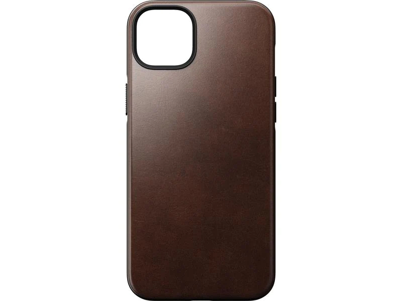 Nomad Back Cover Modern Leather Horween iPhone 14 Plus Braun