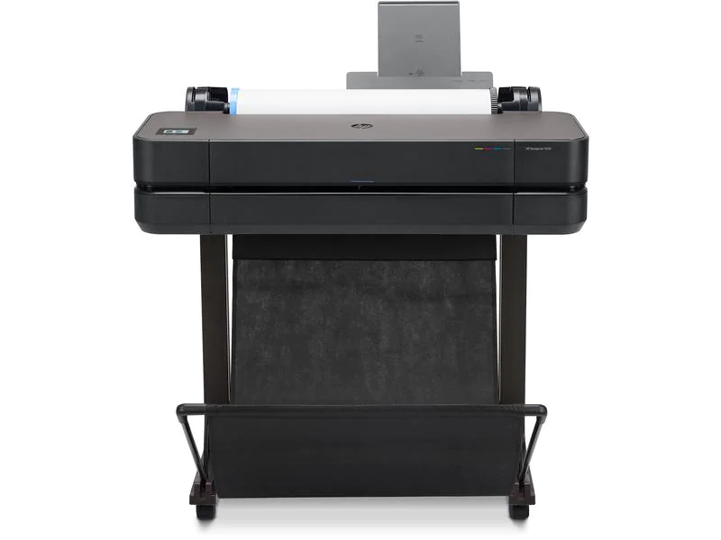 HP Grossformatdrucker DesignJet T630 - 24", Druckertyp: Farbig, Verbindungsmöglichkeiten: LAN, USB, WLAN, Drucktechnik: Tintenstrahl, Total Fassungsvermögen Papierzuführungen: 1 Rolle/n, Funktionen: Drucken, Anzahl Papierzuführungen (integriert): 1