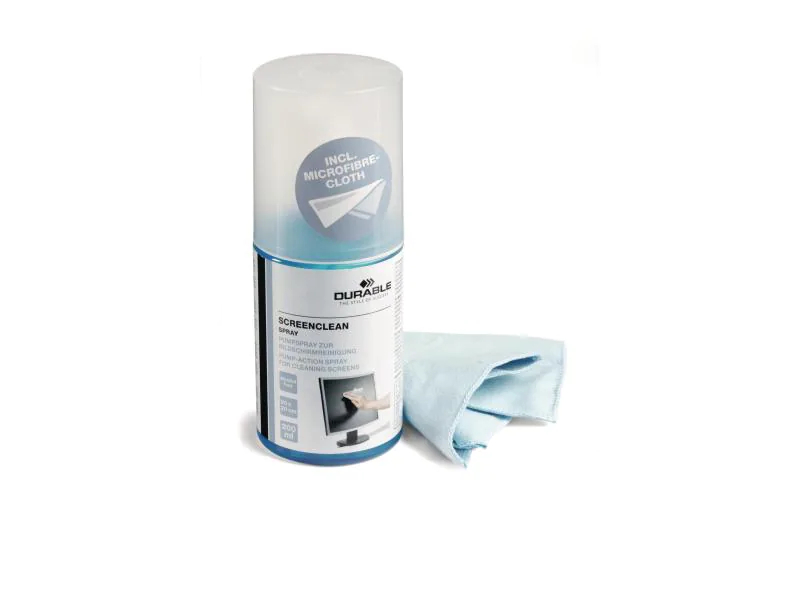 DURABLE Screenclean Spray Set 582300 Reinigungsspray 200ml