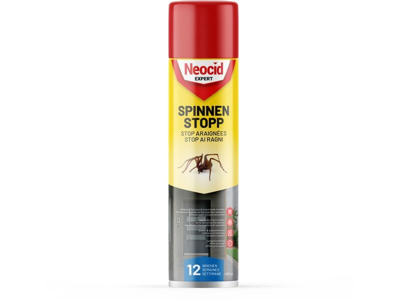 Neocid Expert Insektenspray Spinnen-Stopp, 400 ml, Für Schädling: Insekten, Spinnen, Anwendungsbereich: Indoor, Outdoor, Produkttyp: Insektenspray