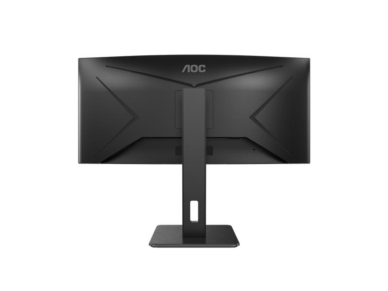 34 VA Curved Monitor, 3440 x 1440, 100Hz, Displayport, HDMI, USB hub, 1ms Speakers, 150mm höhenverstellbar