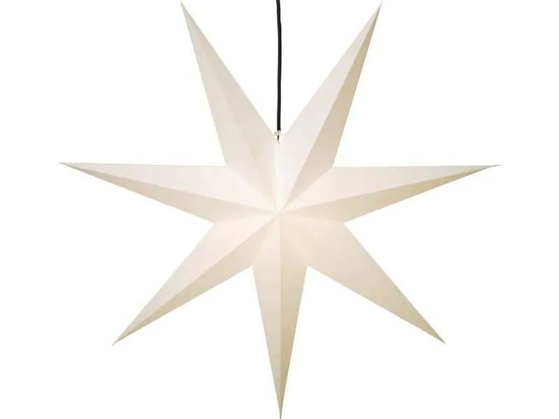 Star Trading Leuchtdekoration Stern Frozen, 140 cm, Betriebsart: Netzbetrieb, Leuchtmittel: Ohne Leuchtmittel, Aussenanwendung: Nein, Anzahl Lampen: 1 ×, Produkttyp: Leuchtdekoration, Detailfarbe: Weiss