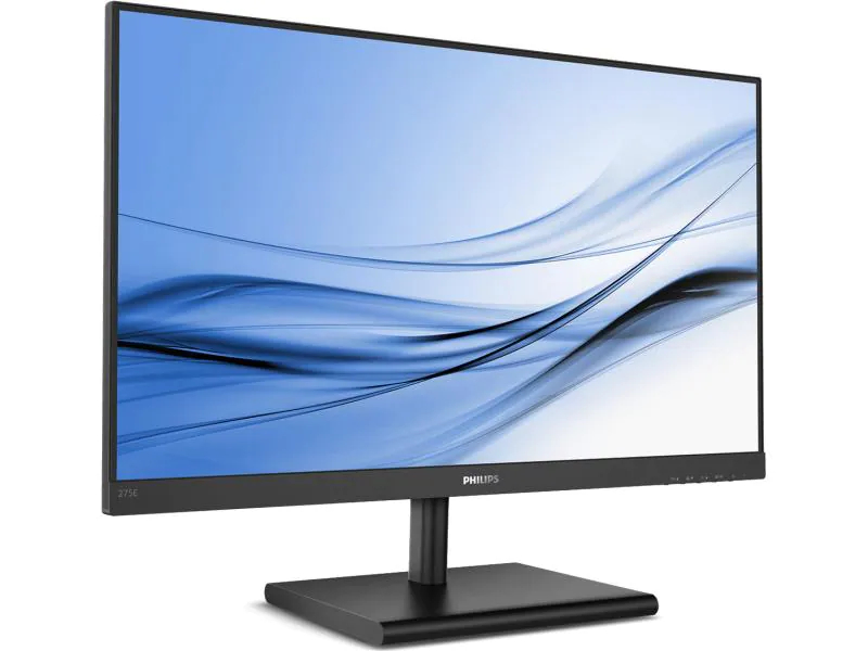 Philips 275E1S/00, 27 Zoll LED, 2560 x 1440 Pixel Full HD, 16:9, VGA HDMI, Schwarz