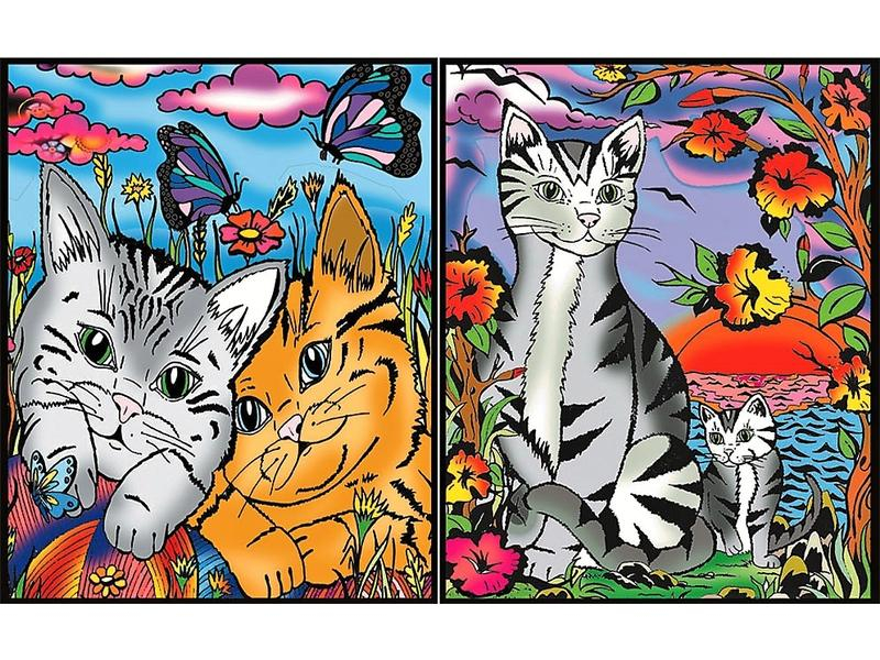 Tataruga Malset Mappe Kätzchen A4, Altersempfehlung ab: 5 Jahren, Motiv: Katze, Effekte: Keine