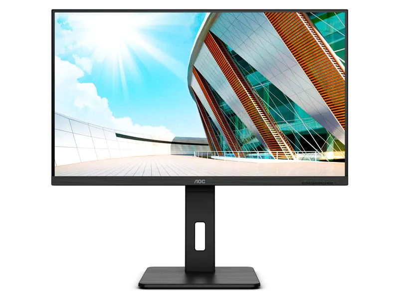 32" IPS 4K UHD Monitor, 3840x2160, 60 Hz, 1x DisplayPort / 1x HDMI 2.0 / USB 3.2 , speaker, 150 mm höhenversellbar black