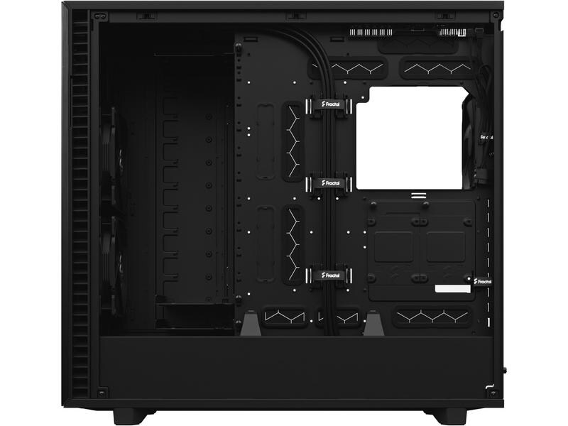 Fractal Design PC-Gehäuse Define 7 XL Light TG, Unterstützte Mainboards: Micro-ATX, E-ATX, ATX, SSI CEB, SSI EEB, Mini-ITX, EE-ATX (Enhanced E-ATX), Gehäuse Bauart: Mid-Tower, Detailfarbe: Schwarz, Anzahl Lüfterplätze: 11, Sichtfenster: Ja, Netzteil