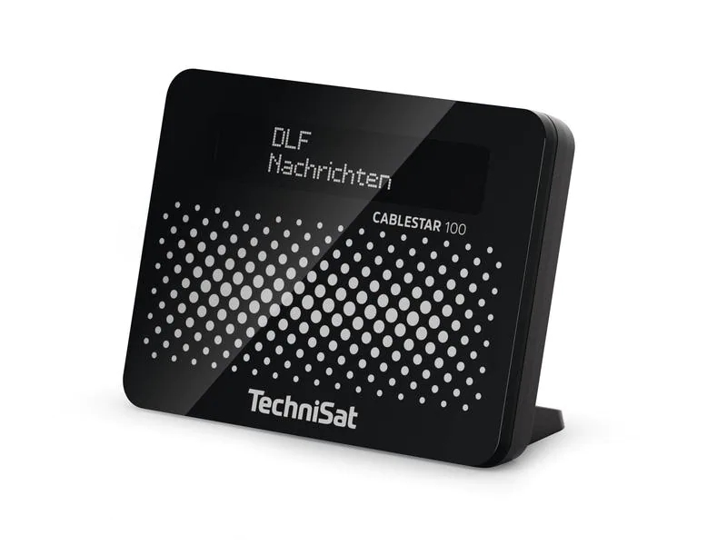 Technisat Radio-Tuner Cablestar 100 Schwarz, Radio Tuner: DAB+ Cable, Detailfarbe: Schwarz, Bluetooth: Nein, Streaming Formate: Keine, Audio-Verstärker: Nein