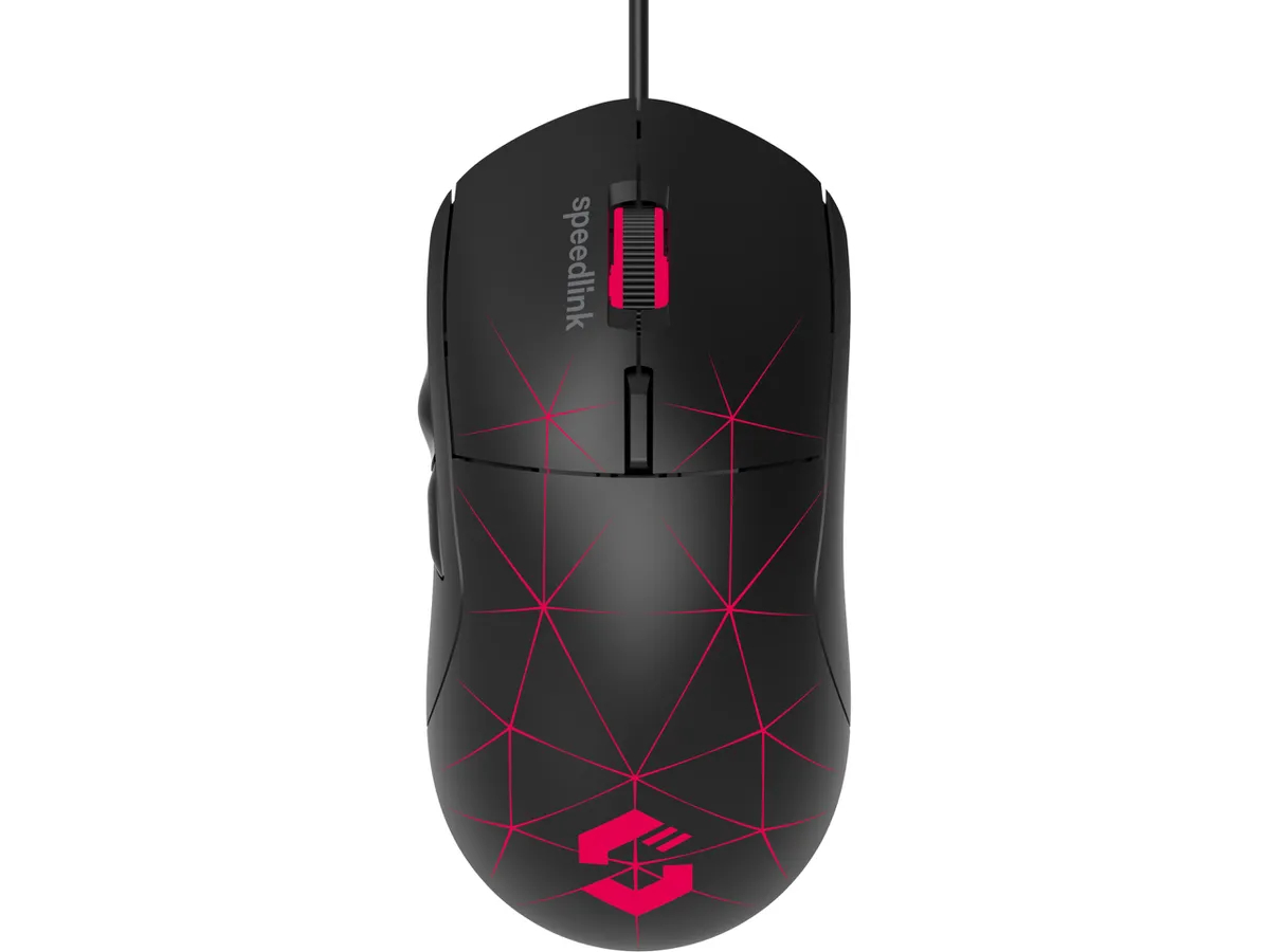 SPEEDLINK CORAX Gaming Mouse, Wired SL-680003-BK Black