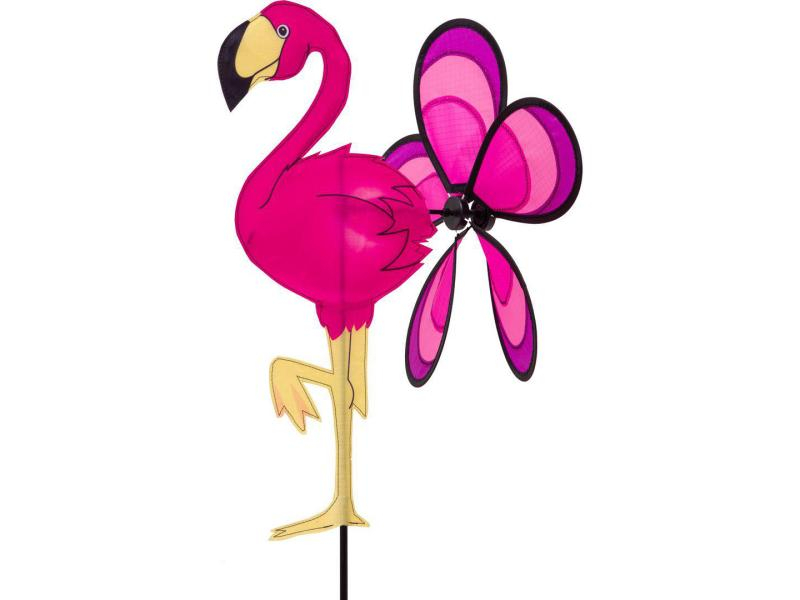 Invento-HQ Windspiel Critter Flamingo, Motiv: Vogel, Farbe: Mehrfarbig