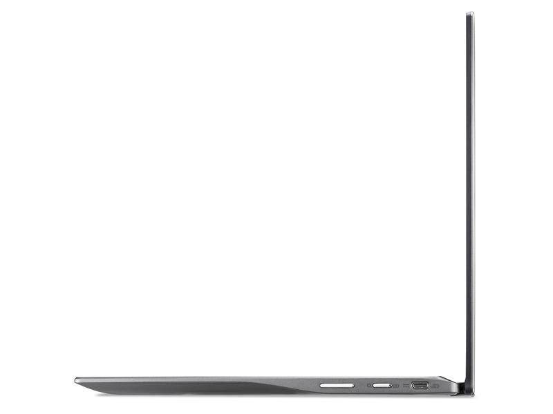 Acer Chromebook Spin 513 (CP513-1H-S7YZ), Prozessortyp: Qualcomm Snapdragon 7180c Lite, Speicherkapazität Total: 64 GB, Verbauter Arbeitsspeicher: 8 GB, Betriebssystem: Chrome OS, Grafikkarte Modell: Qualcomm Adreno 618, Bildschirmdiagonale: 13.3 "