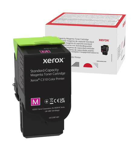 XEROX C310 MAGENTA STANDARD CAPACITY TONER CARTRIDGE (2000 P  MSD NS SUPL