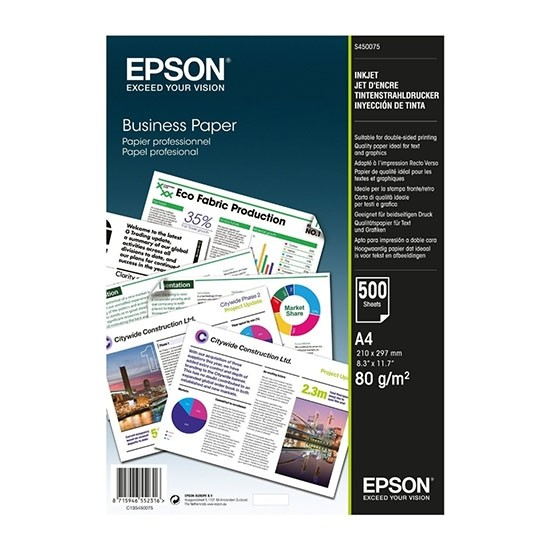 EPSON Business Paper DIN A4 DIN A4, 500 Blatt, 80g/m²