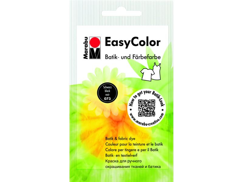 Marabu Batikfarbe EasyColor Schwarz, Art: Textilfarbe, Farbe: Schwarz, Set: Nein, Verpackungseinheit: 1 Stück