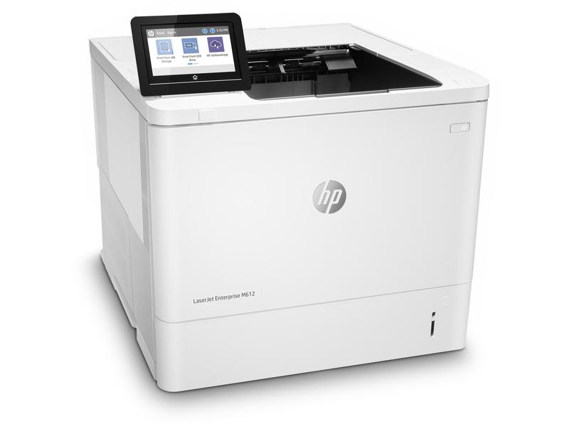 Hewlett-Packard HP LaserJet Enterprise M612dn, Schwarzweiss Laser Drucker, A4, 71 Seiten pro Minute, Drucken, Duplex