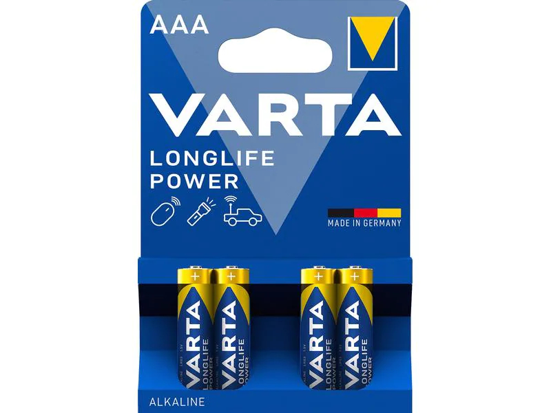 Varta Batterie Longlife Power AAA 4 Stück