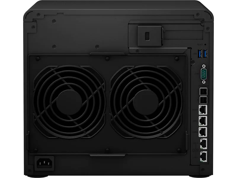 Synology NAS DiskStation DS3622xs+ 12-bay, Anzahl Laufwerkschächte: 12, Speicherkapazität: 0 TB, Arbeitsspeicher erweiterbar: Ja, Schnittstellen: Type-A USB 3.0 (3.1 / 3.2 Gen. 1), RAID: Ja, Hot-Swap Unterstützung: Ja