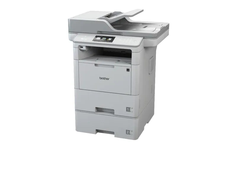 Brother MFC-L6900DWT, Schwarzweiss Laser Drucker, A4, 50  Seiten Pro Minute, Drucken, Scannen, Kopieren, Fax, Duplex und WLAN