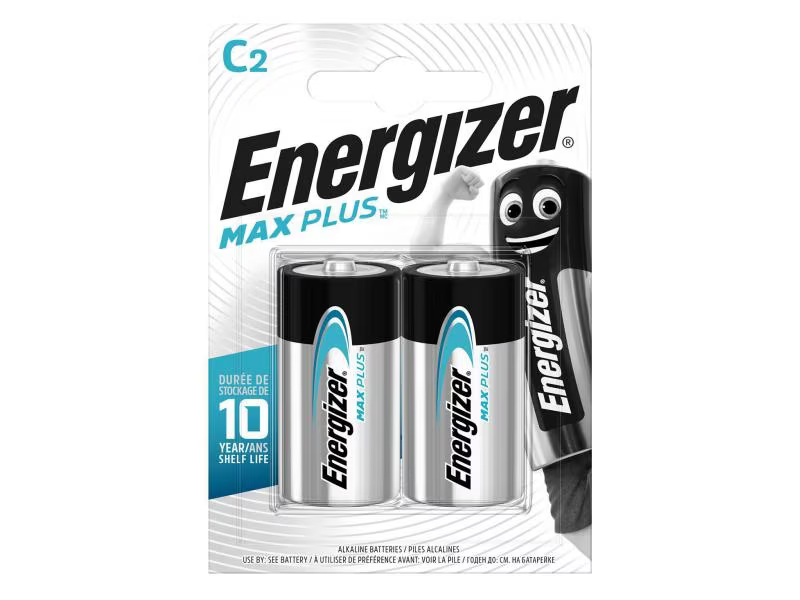 Energizer Batterie Max Plus Baby C 2 Stück