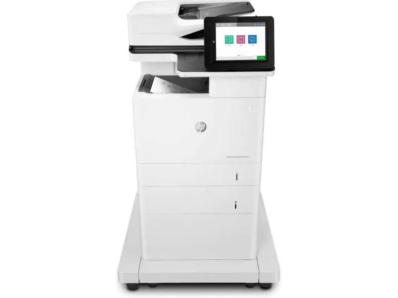 Hewlett-Packard HP MFP M635fht, Schwarzweiss Laser Drucker, A4, 61 Seiten pro Minute, Drucken, Scannen, Kopieren, Fax, Duplex