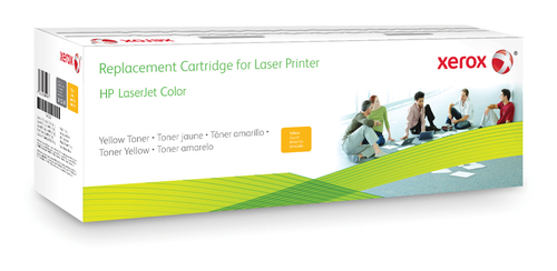 YELLOW TONER CARTRIDGE HP 508A Tonerpatrone Gelb. Entspricht HP CF362A.  NMS