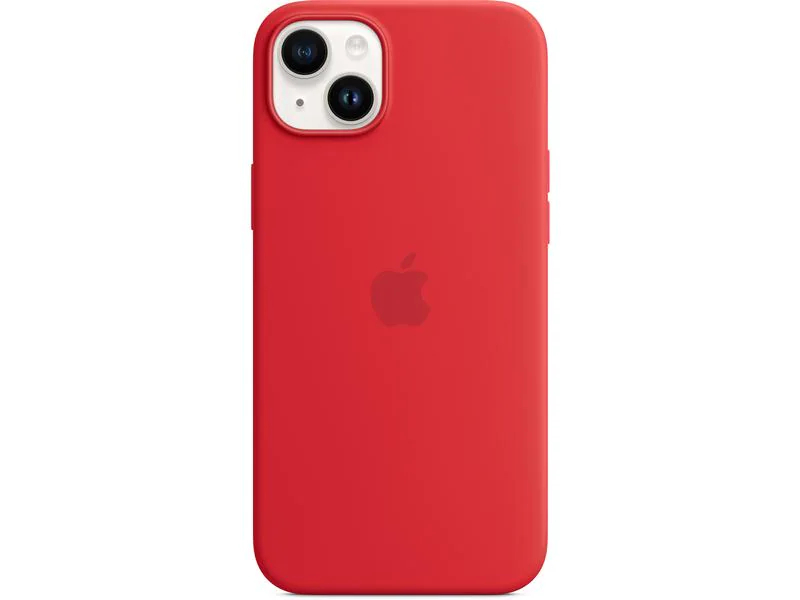 Apple Silicone Case mit MagSafe iPhone 14 Plus Rot