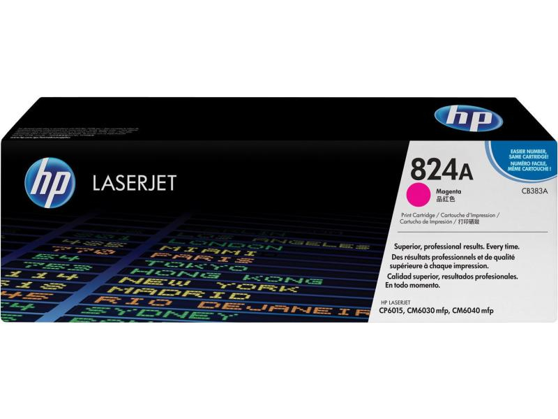 HP Toner-Modul 824A magenta CB383A Color LJ CP6015 21'000 Seiten