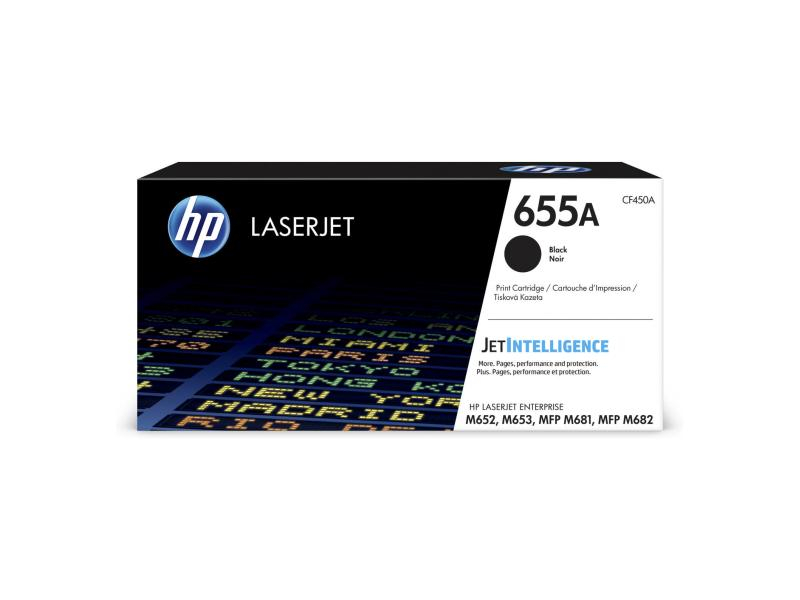 HP Toner-Modul 655A schwarz CF450A CLJ Enterprise M652 12'500 S.