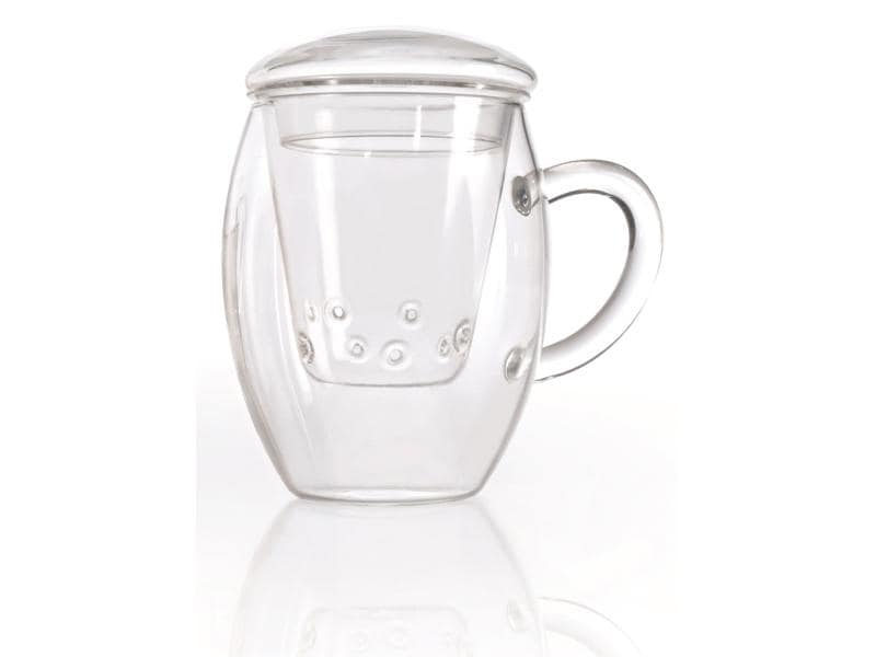 Creano Teetasse all-in-one 400 ml, 1 Stück, Transparent