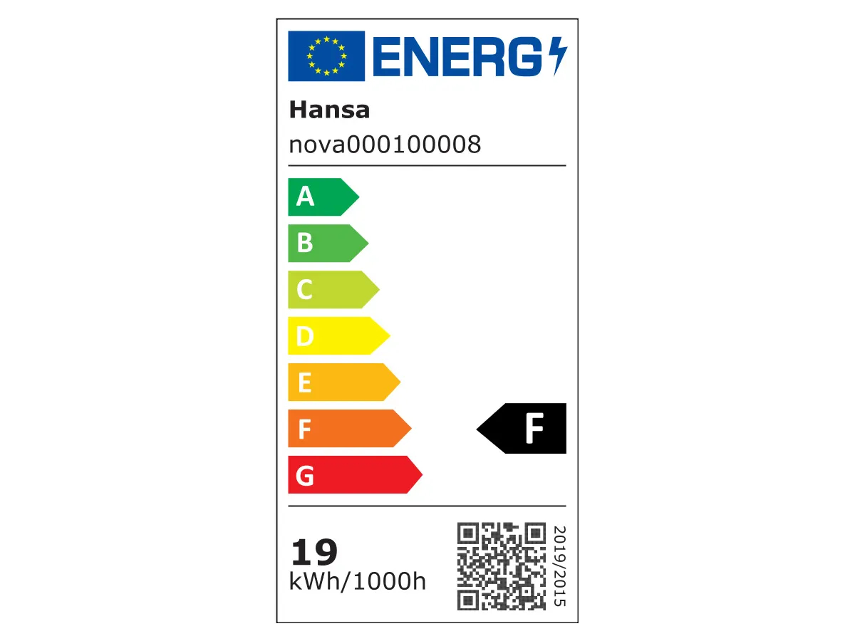 HANSA Tischleuchte Nova 41-5011.008 schwarz