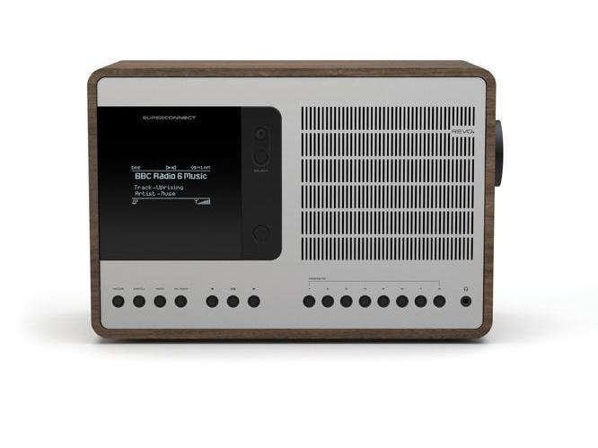 Revo Internet Radio SuperConnect Walnuss Silber