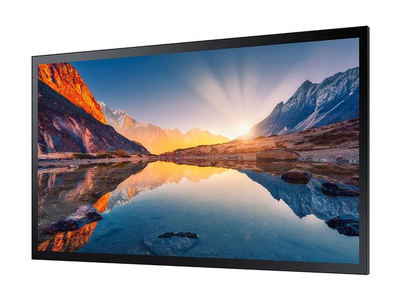 Samsung Touch Display QM32R-T e-Board kapazitiv, Bildschirmdiagonale: 32 ", Farbe: Schwarz, Auflösung: 1920 x 1080 (Full HD), Seitenverhältnis Bildschirm: 16:9, Schnittstellen: HDMI, RS-232, DisplayPort, Infrarot, USB, 3,5 mm Klinke, Aussenanwendung: Ne