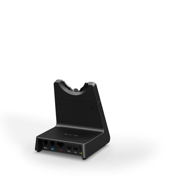 Jabra Engage 75 Stereo UNC (DECT, RJ, USB, Bluetooth), Premium Headset, drahtlos für Tischtelefone, Softphones und Mobile
