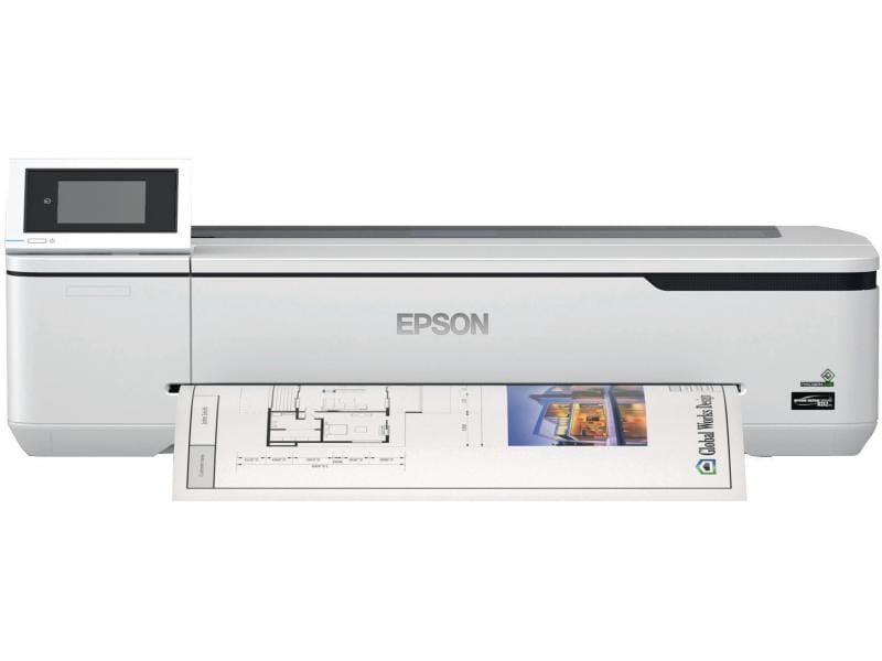 Epson Grossformatdrucker SureColor SC-T3100N, Verbindungsmöglichkeiten: LAN; Wi-Fi Direct; WLAN; USB, Druckertyp: Farbig, Drucktechnik: Tintenstrahl, Total Fassungsvermögen Papierzuführungen: 1 Seiten, Funktionen: Drucken, Anzahl Papierzuführungen (in