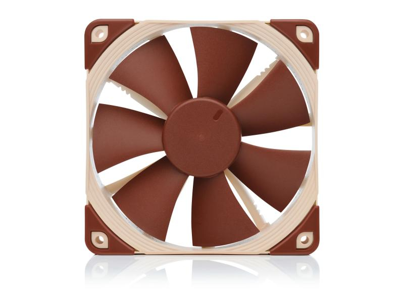 Gehäuselüfter Noctua NF-F12 PWM, 120x120x25mm, 12V, 22.4dBA, 93.4m3/h, 4Pin PWM Anschluss, 1500rpm,