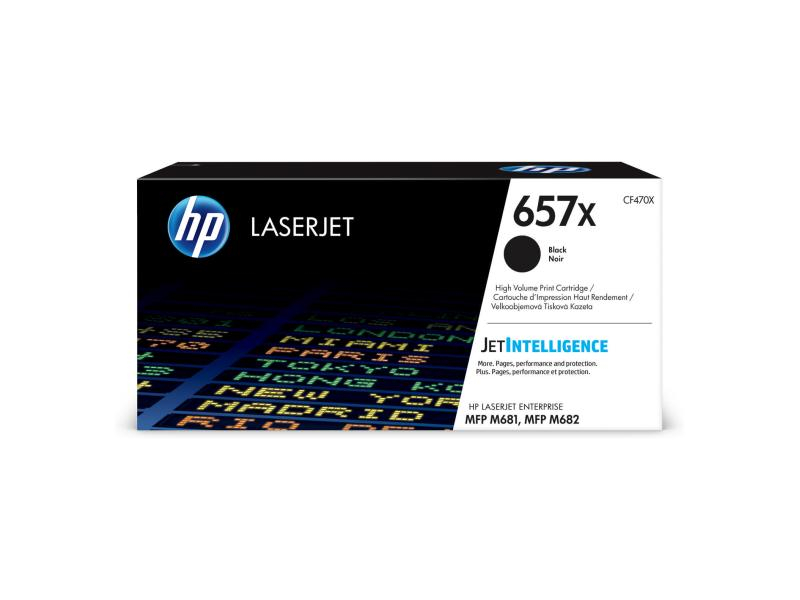 HP Toner-Modul 657X schwarz CF470X CLJ Enterprise M681 28'000 S.