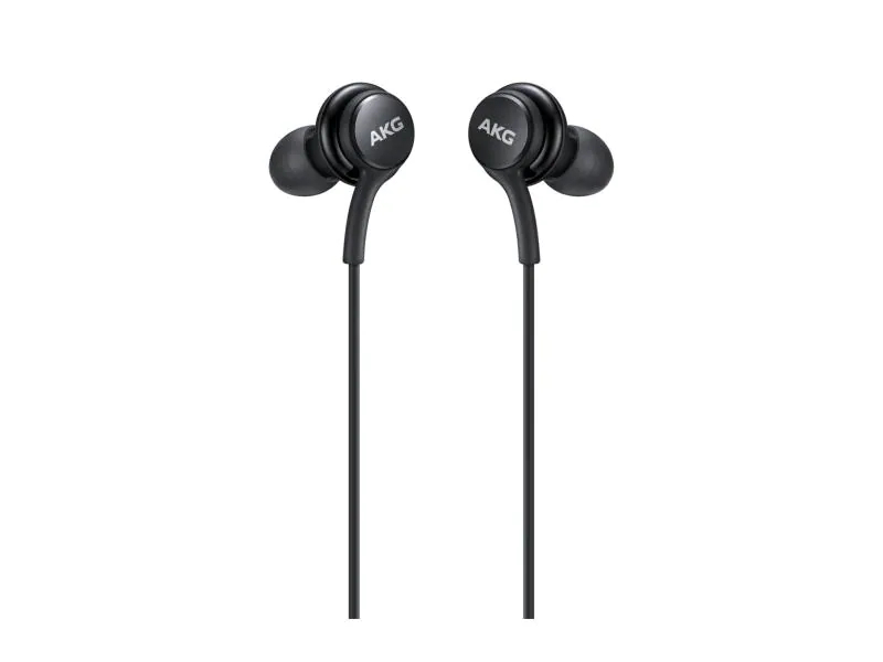 Samsung USB Type-C In-Ear-Kopfhörer EO-IC100, Verbindungsmöglichkeiten: USB Typ-C, Farbe: Schwarz, Impedanz: 32 ?, Kopfhörer Trageform: In-Ear, Kopfhörer Bauform: Halboffen, Einsatzbereich: Lifestyle, Kopfhörer Ausstattung: Inline-Fernbedienung; Anru