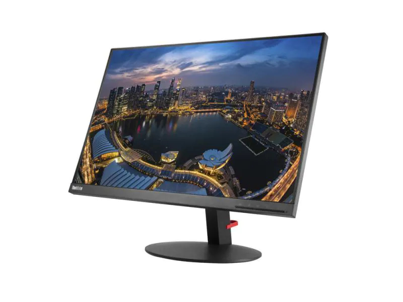 Lenovo T24d, 24 Zoll LED, 1920 x 1200 Pixel Full HD, 16:10, DVI VGA HDMI USB, Schwarz