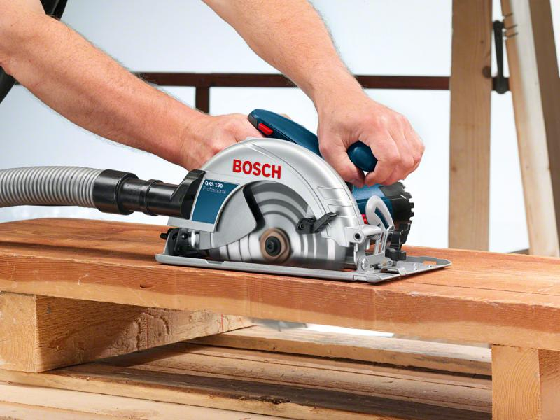 Bosch Professional Handkreissäge GKS 190, Ausstattung: Keine, Betriebsart: Netzbetrieb, Für Material: Holz; Metall, Produktkategorie: Handkreissäge