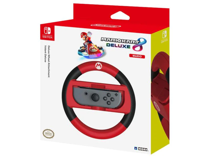 Nintendo Switch - Deluxe Wheel Attachment - Mario [NSW]