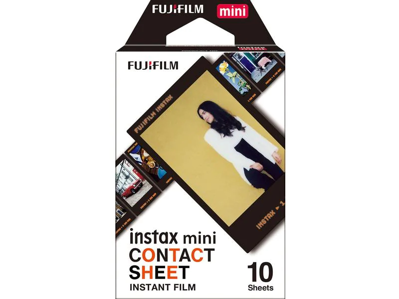Fujifilm Sofortbildfilm Instax Mini ? 10 Blatt Contact, Zubehörtyp: Sofortbildfilm