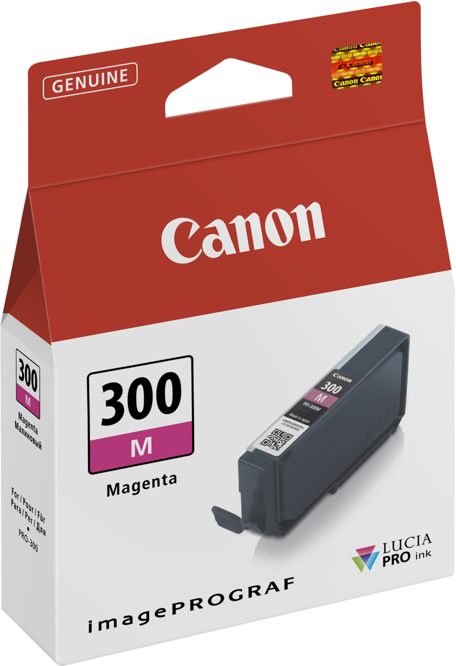 CANON Tintenpatrone magenta PFI-300M iPF PRO-300 14.4ml