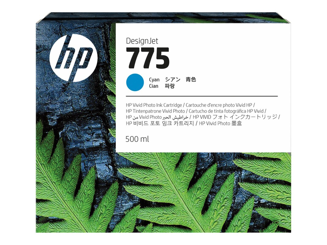 HP 775 | 500ml HP Tintenpatrone, cyan