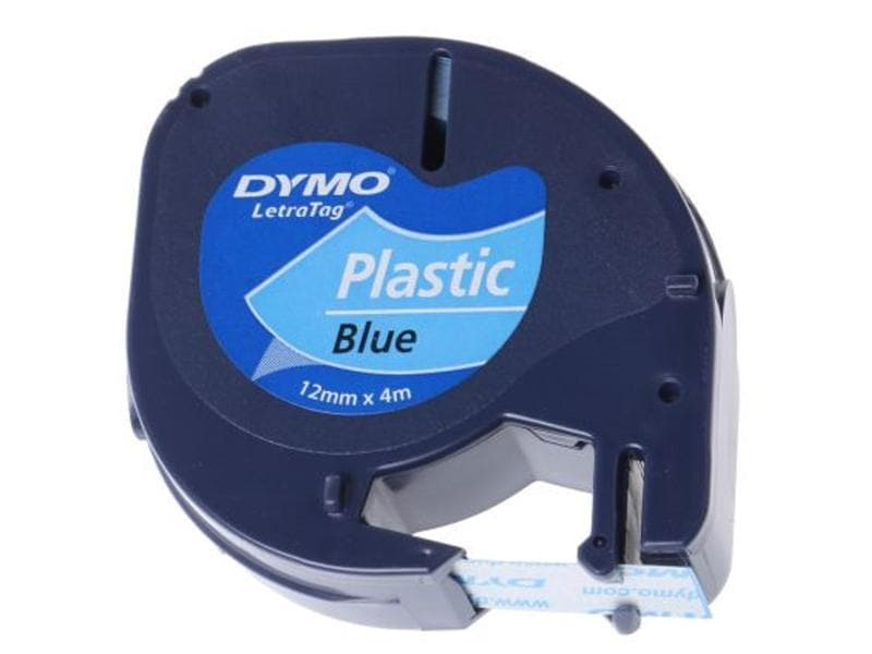 DYMO Schriftband LetraTag 12mmx4m S0721650 blau