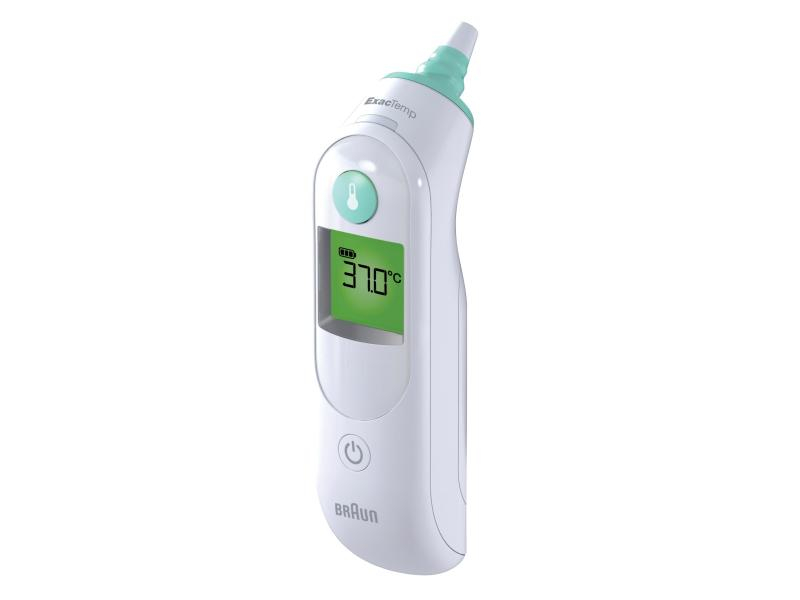 Braun Infrarot-Fieberthermometer ThermoScan 6 IRT 6515, Anzahl Speicherplätze: 1 ×, Anwender: Erwachsene, Kinder, Messgenauigkeit: +/- 0.1 °C, Typ: Fieberthermometer, Messpunkt: Ohr