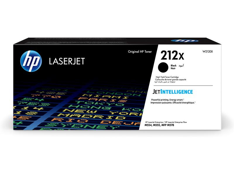 HP Toner-Modul 212X schwarz W2120X CLJ Ent.M554/M555 13'000 S.