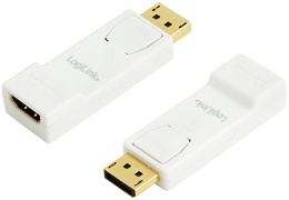 LogiLink Adapter, DisplayPort Stecker - HDMI Kupplung