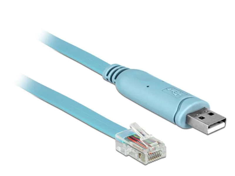 Delock Konsolenkabel USB - RJ45 RS-232, Cisco, 3m, Zubehörtyp: Konsolenkabel