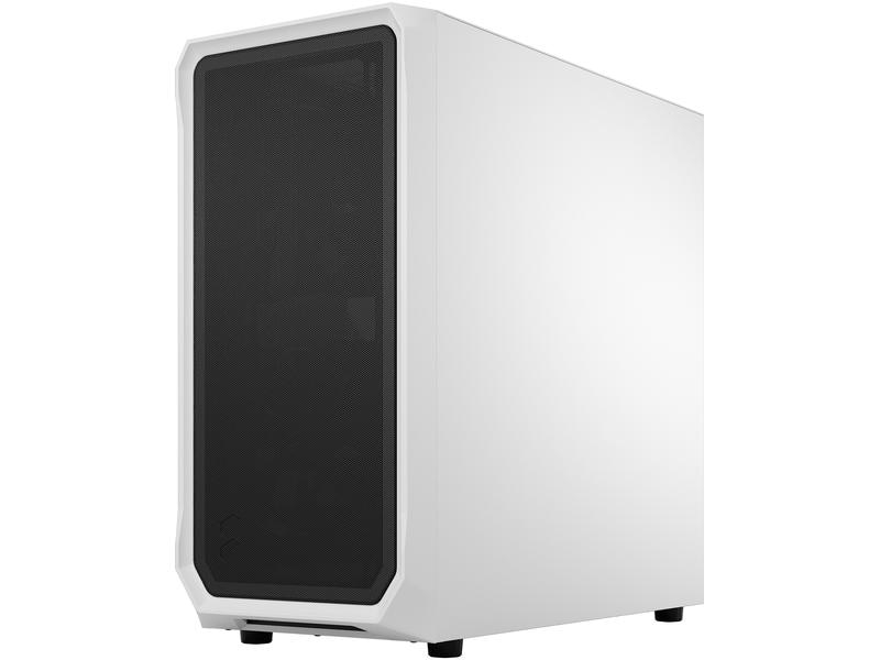 Fractal Design PC-Gehäuse Focus 2 TG Clear Tint Weiss