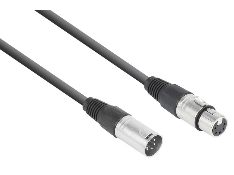 PD Connex DMX-Kabel CX102-1 1.5 m, Länge: 1.5 m, Steckertyp Seite B: XLR 5 Pole, female, Steckertyp Seite A: XLR 5 Pole, male